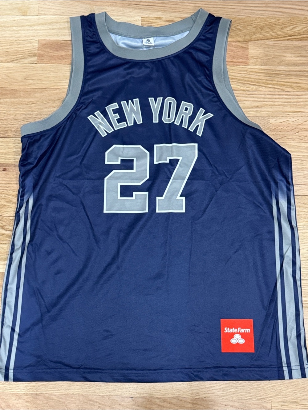 MLB New York Yankees Giancarlo Stanton Basketball Jersey
